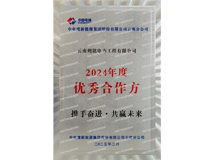 中電建2024年度優秀合作方