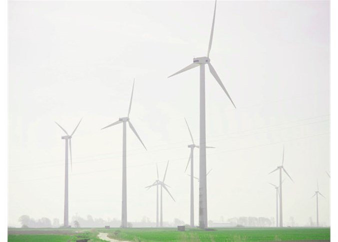 云南風力發電離不開風力渦輪機（葉漿）